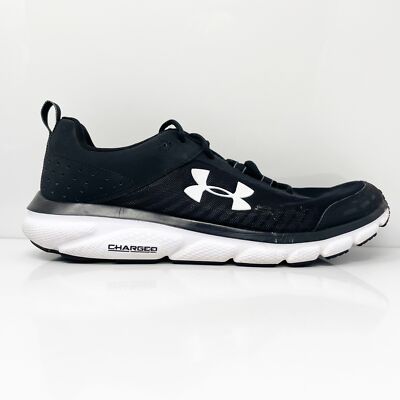 

Under Armour Mens Charged Assert 8 3021952-001 Черные кроссовки для бега 13, Черный, Charged Assert 8