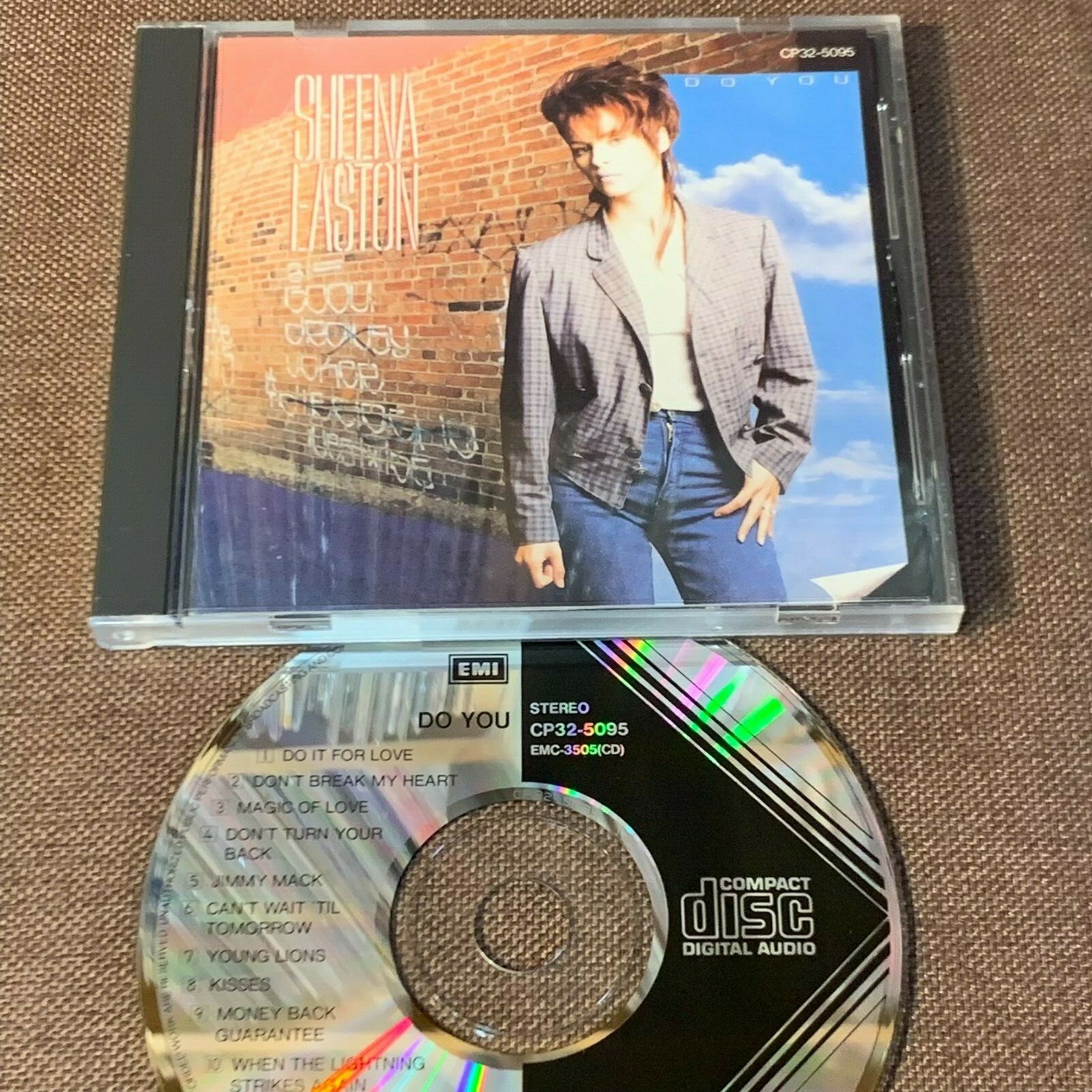 SHEENA EASTON ‎Do You JAPAN CD CP32-5095 1A1 NO INSERT