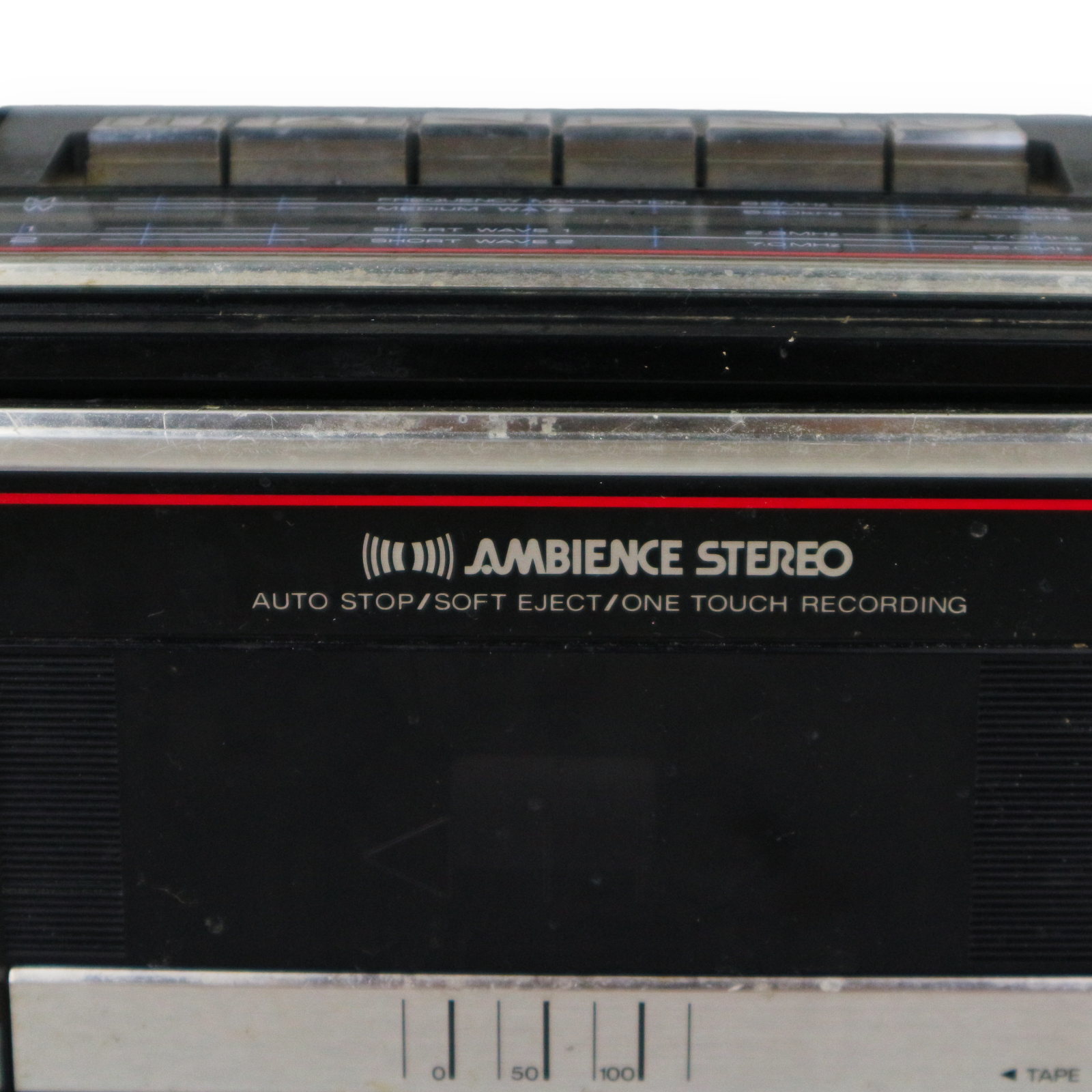 National RX-FM30F Vintage Stereo Radio Cassette Player Tape Recorder Rare - Picture 6 of 12