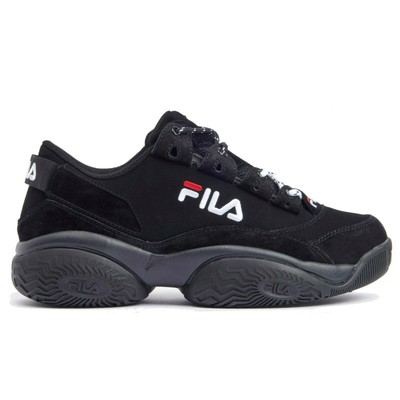 Женские кеды Fila Provenance черные/белые (5XM00002-013 - 5