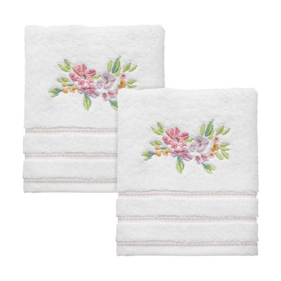 Izod Catalina White 2-Pack Hand Towel Set - Hand Towel 2pk