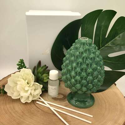 Bomboniera Matrimonio Profumatore Pigna Verde