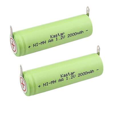 Kastar Ni-MH 1.2V 2000mAh Battery for Philips 422203613480 138-10584 HS199