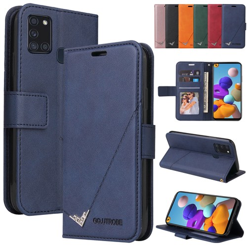 For Samsung A51 A71 5G A11 A21s Magnetic Leather Card Wallet Stand Case Cover 