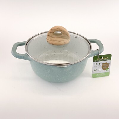 Masterclass Healthy Options Ceramic Cook 2.4-qt 8 In Casserole With Lid New