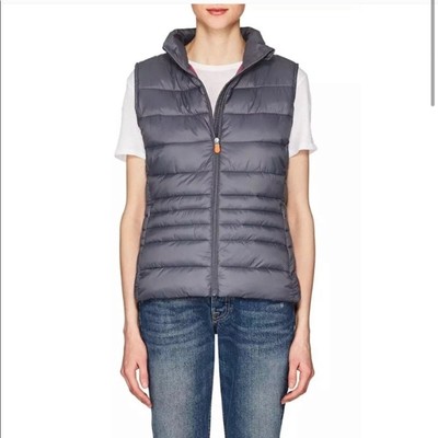 Save the Duck Down Alternative quilted tech fabric puff vest Size 1