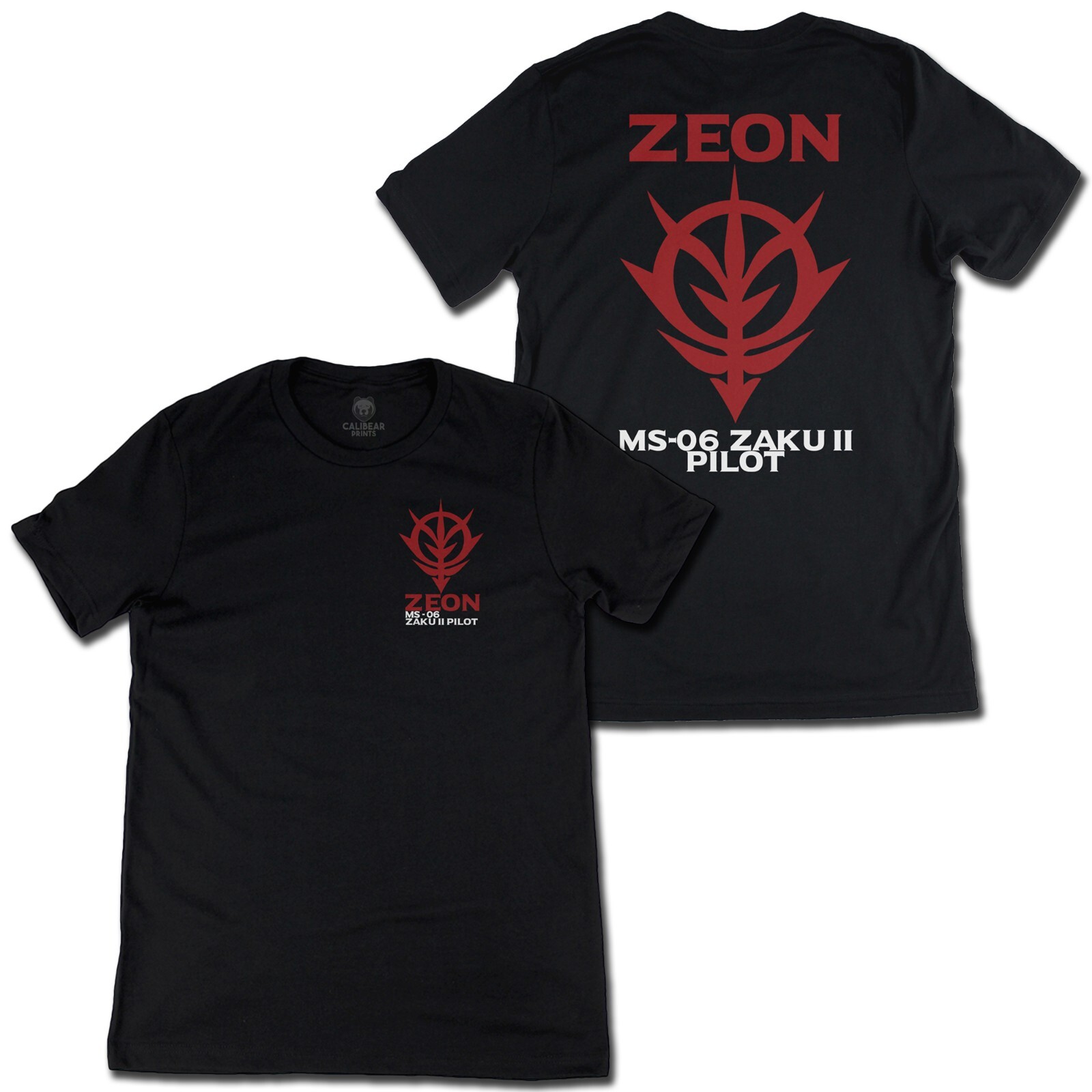 Zeon MS-06 ZAKU II Pilot Mobile Suit Gundam Anime Graphic