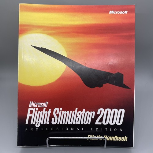 Vintage Microsoft Flight Simulator 2000 Professional Edition