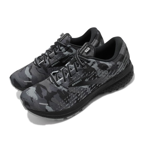 

Мужские кроссовки Brooks Ghost 13 Camo Pack Black Grey с подушкой 1103481D-062, Черный, Ghost 13 Camo Pack