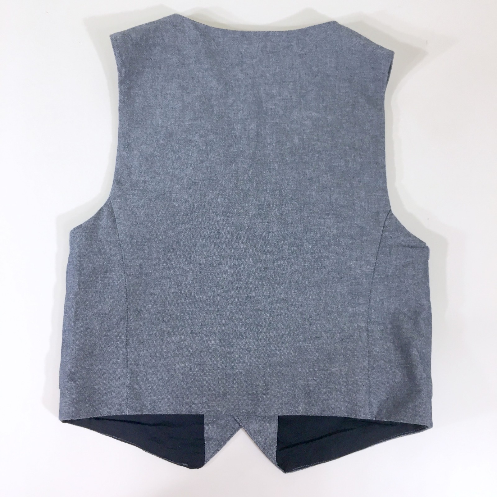 Gymboree Dressed Up 2017 Family Brunch Easter Chambray Vest Boys Small (5-6)