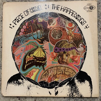THE HAPPENINGS Piece Of Mind Original Vinyl Record Album LP Jubilee