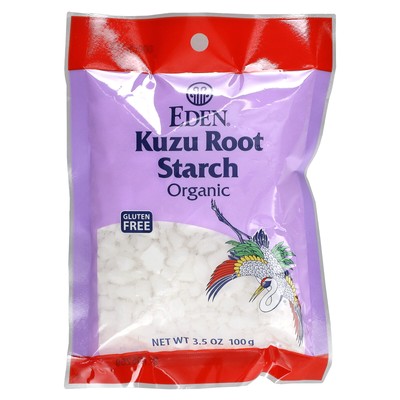 Eden Foods Organic Kuzu Root Starch 3 5 унций 100 г Кошерный, Органический