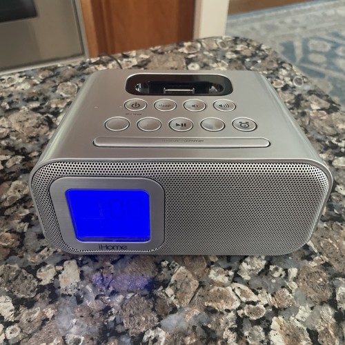 iHome iH22 iPod iPhone Speaker Dock -Silver