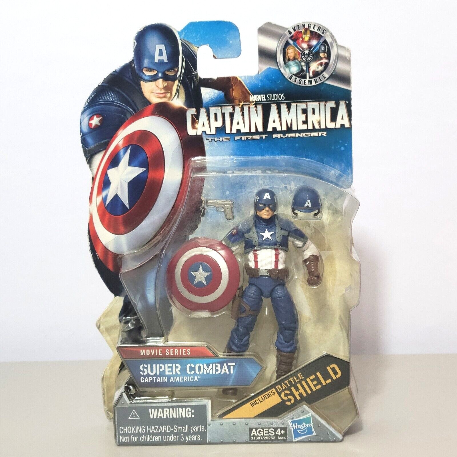 Captain America First Avenger Super Combat Movie Series 4.25
