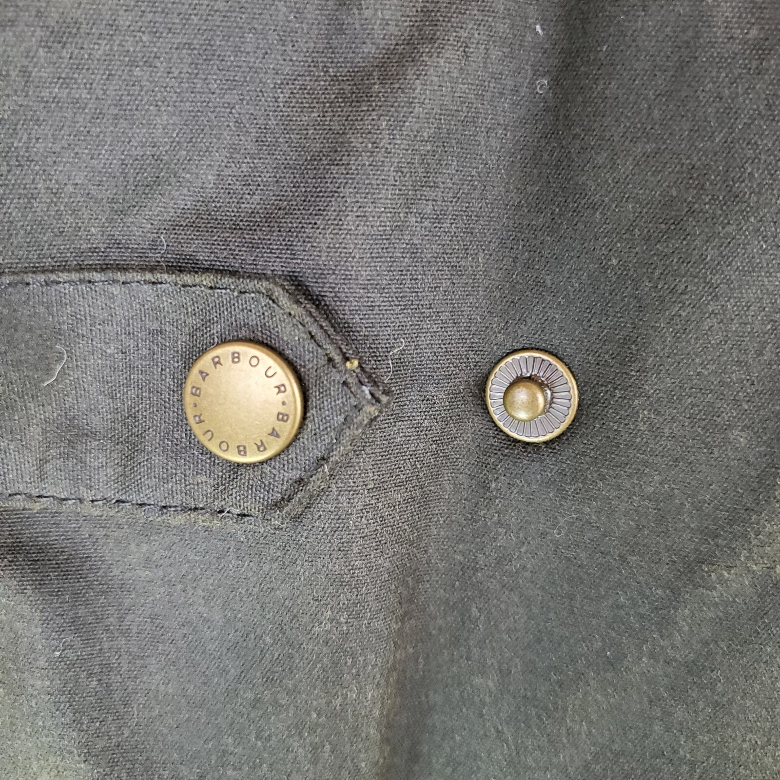 Pre-owned Barbour $430  Size 2xl Mens Oban Waxed Cotton Field Jacket Oilskin Green Xxl