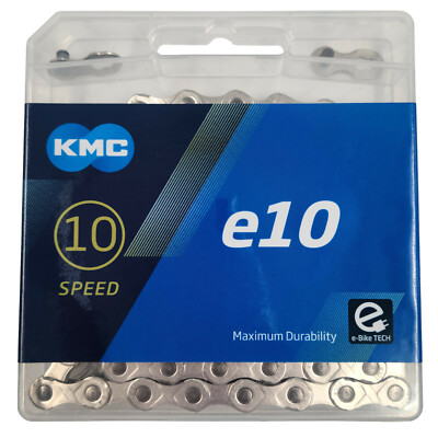 KMC e10 EPT 10 Speed Anti-Rust Chain E-Bike Mountain Road Hybrid 10spd 136L Bike
