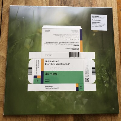 Spiritualized - Everything Was Beautiful - Pink Vinyl w/ Removable Cover Box