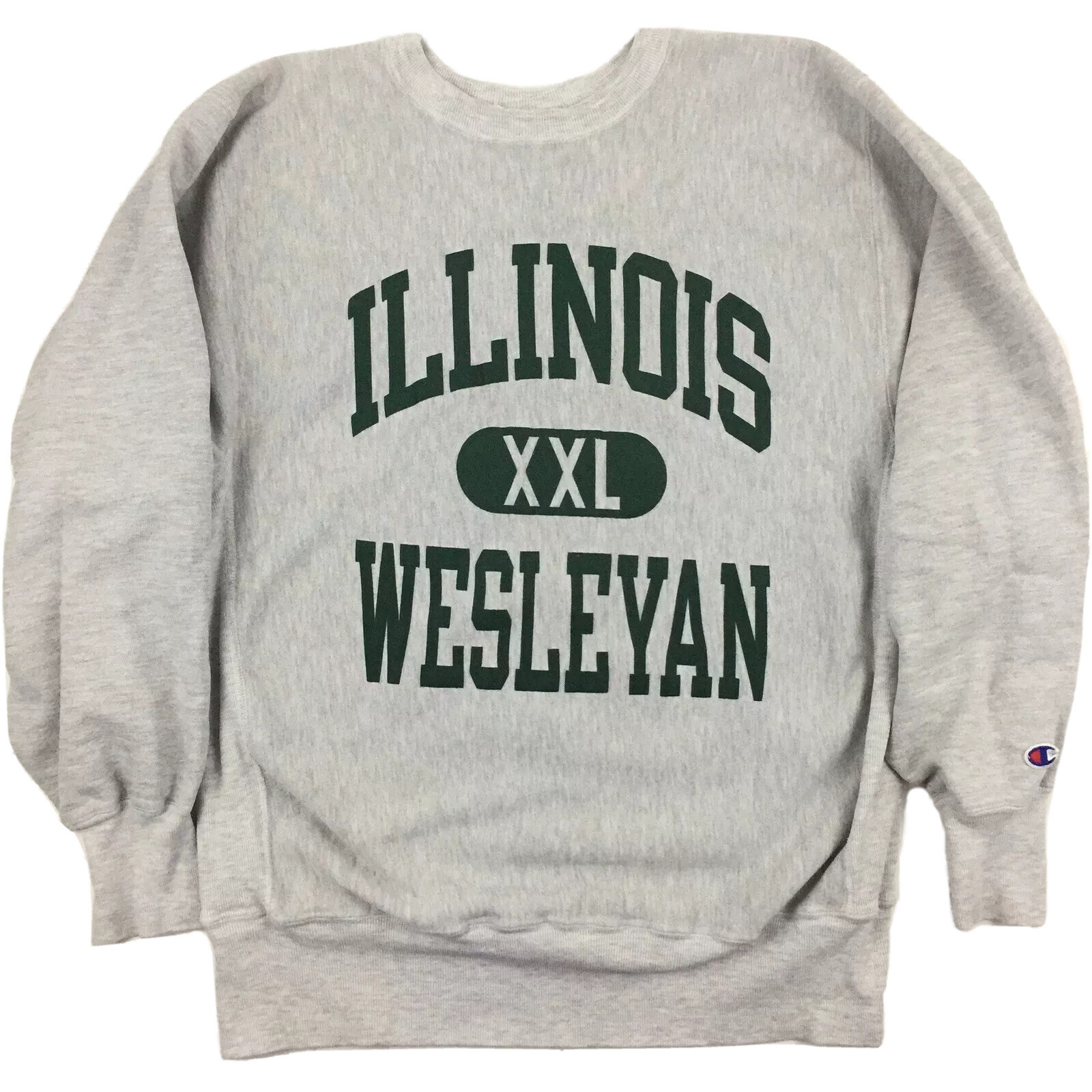 Vtg 90s Illinois Wesleyan Champion Reverse Weave Sweatshirt
