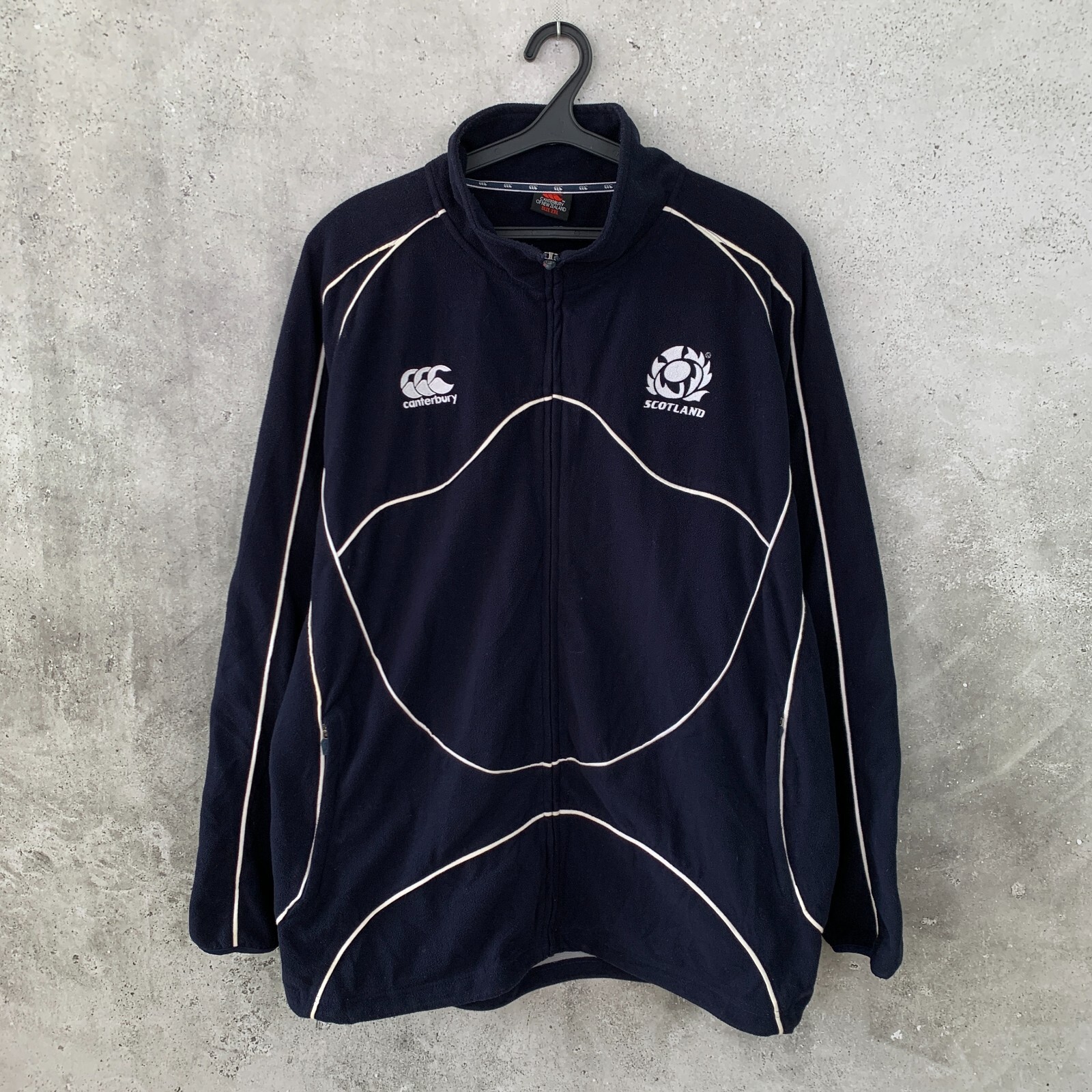 SCOTLAND 2007 2008 RUGBY UNION JACKET CANTERBURY NATIONAL