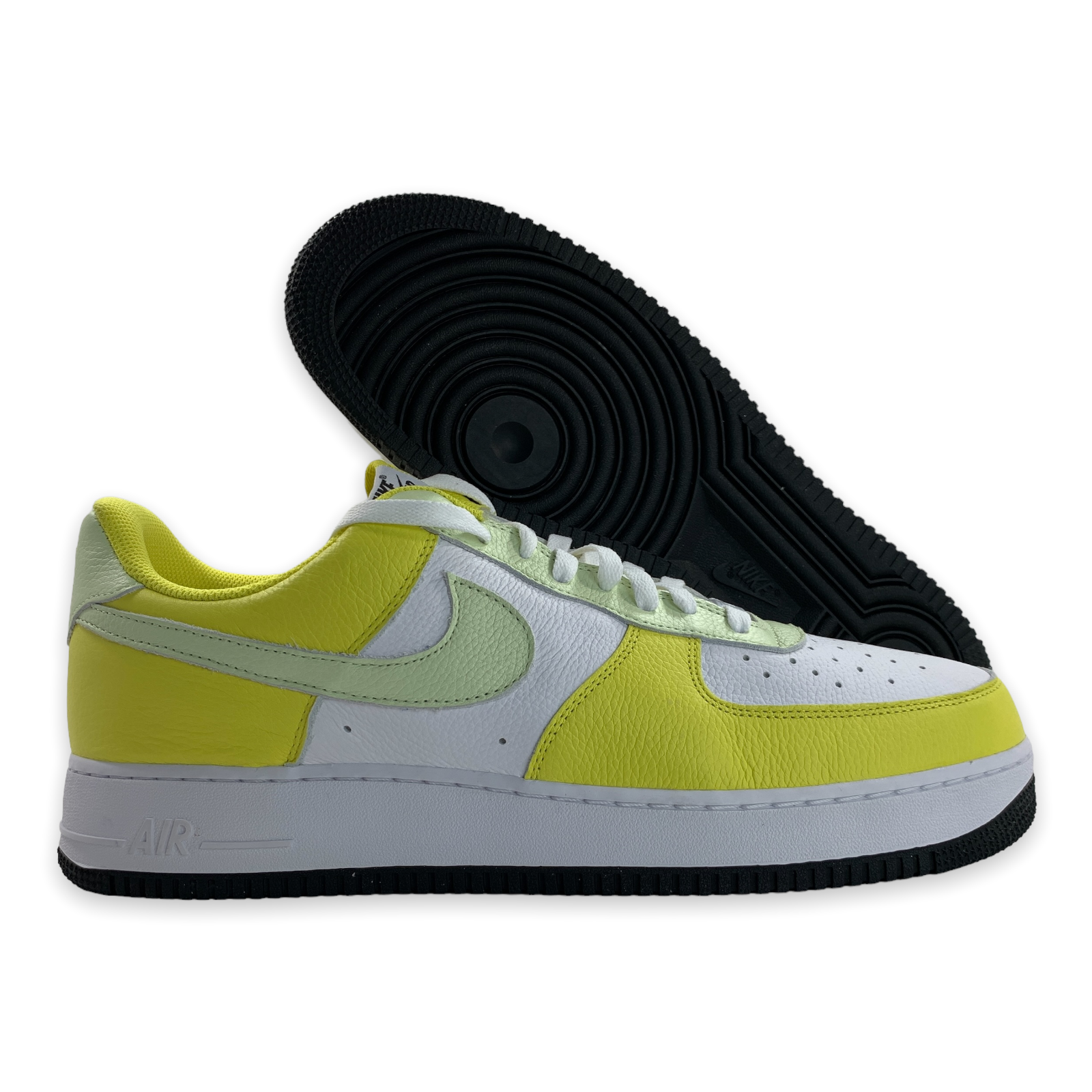 

Nike Air Force 1 Low By You ID Желтый Белый Зеленый Черный Кроссовки Обувь Мужские 14, Nike Air Force 1