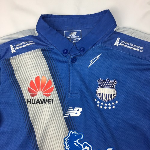 EMELEC Football Shirt Jersey Youth Large 12 Camiseta Ecuador New Balance 2015