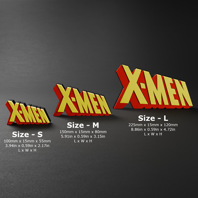 X-Men '97 - Show/Comics 3D Printed Logo Display Sign