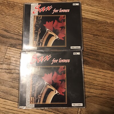 Sax For Lovers Volume 1 & 2 by Various Artists (CD, 1996)