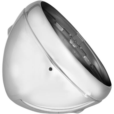 Emgo 7'' Lucas Style Headlight Shell - Chrome 66-65066