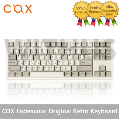 COX Endeavour Original Retro Capacitance Non-Contact Keyboard 35g/50g,ENG/KOR