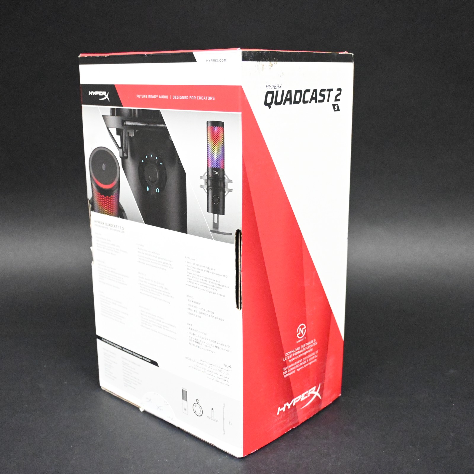 【本日限定】HyperX QuadCast QuadCast – USB Condenser Gaming Microphone | HyperX