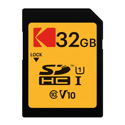 Kodak 32GB Class 10 UHS I U1SDHC Memory Card