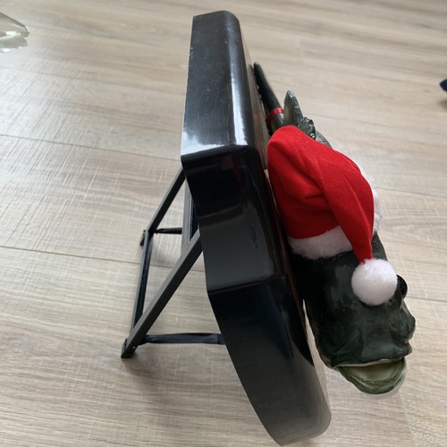 Big Mouth Billy Bass Santa Holidau Singing Blues Twas The Night Before Christmas