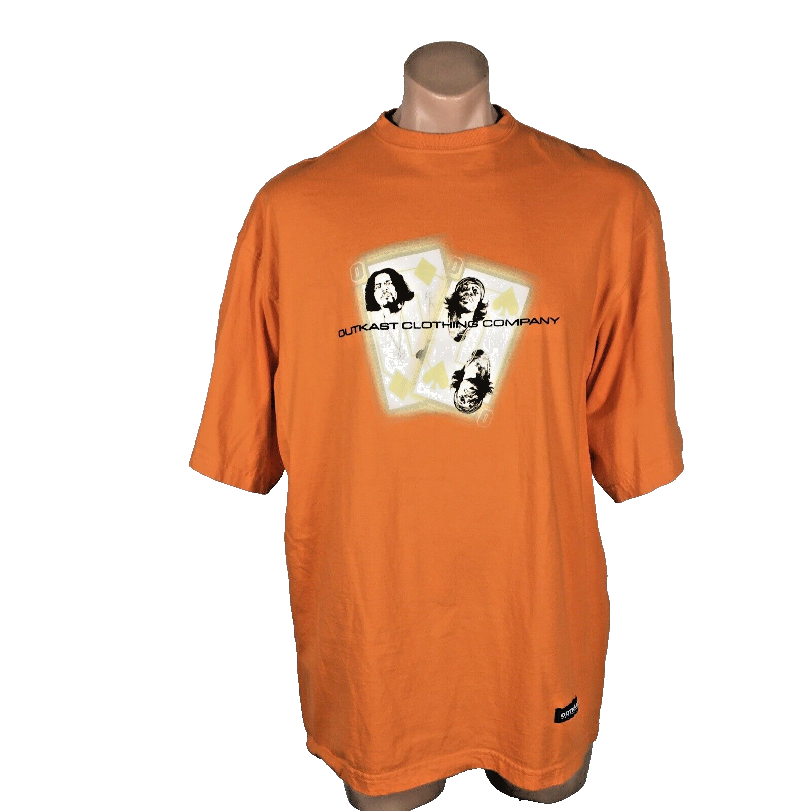 Vintage 90s Outkast Clothing Company Orange Shirt XL Big Boi Vintage 90s Outkast Clothing Company Orange Shirt XL Big Boi