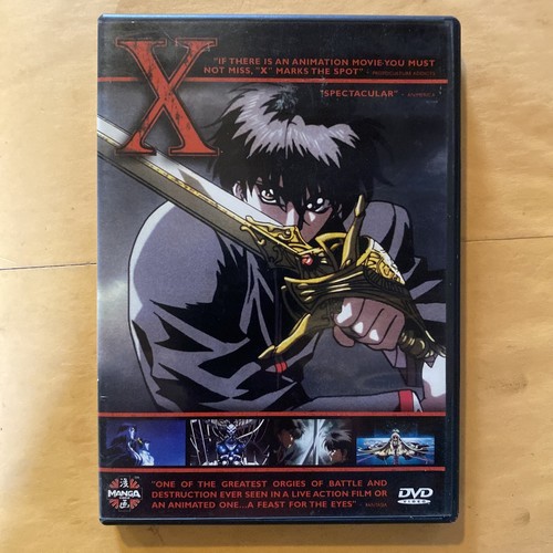 X-エックス- 04 [DVD] p706p5g X - Manga Entertainment Anime DVD Video Movie w Insert