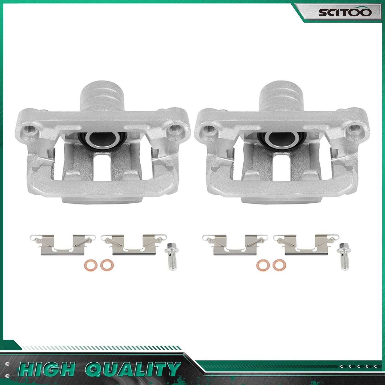 For 2005-15 Nissan Xterra Rear Left Right Brake Calipers w