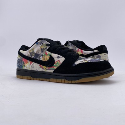 Nike SB Dunk Low OG QS ''SUPREME RAMMELLZEE'' 2023 - Size 11 - fd8778 001 (1513-..