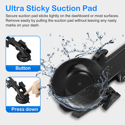 360° Universal Car Windshield Holder Desktop Mount for Cellphone Tablet iPad GPS