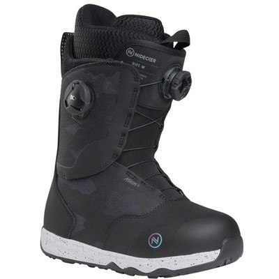 Nidecker Rift W BOA Women's Snowboard Boots, Black, W7