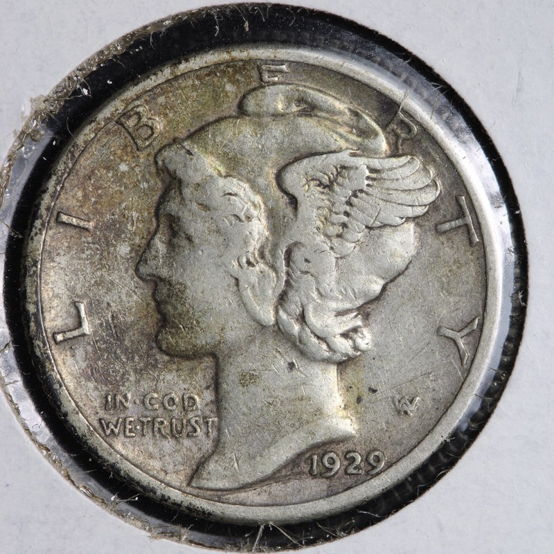 1929-S Mercury Silver Dime CHOICE XF E262 TM | eBay