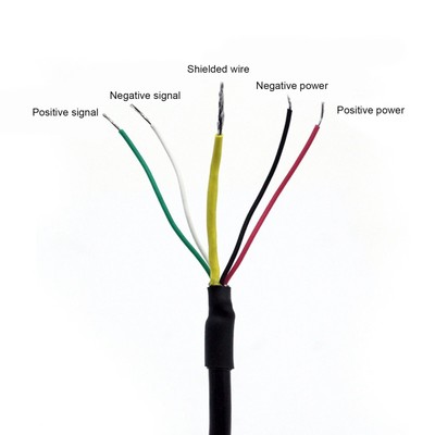 Pull Pressure Force S-Type Load Cell Sensor with Cable 40Cr Alloy Steel DYLY-104
