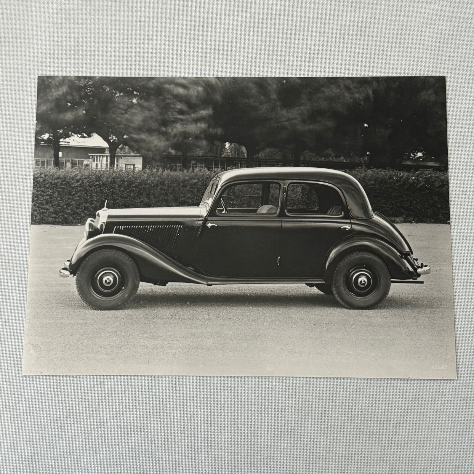 Mercedes Benz 170D Car Factory Press Photo Photograph Mercedes 170 D