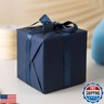Retrify Navy Blue Kraft Paper Roll - 17 Inches x 32.8 Feet Mini Roll Wrapping Paper for Birthday Gift, Bridal Shower, Wall Art, Parcel, Crafts, Bulletin Boards, Floor Covering