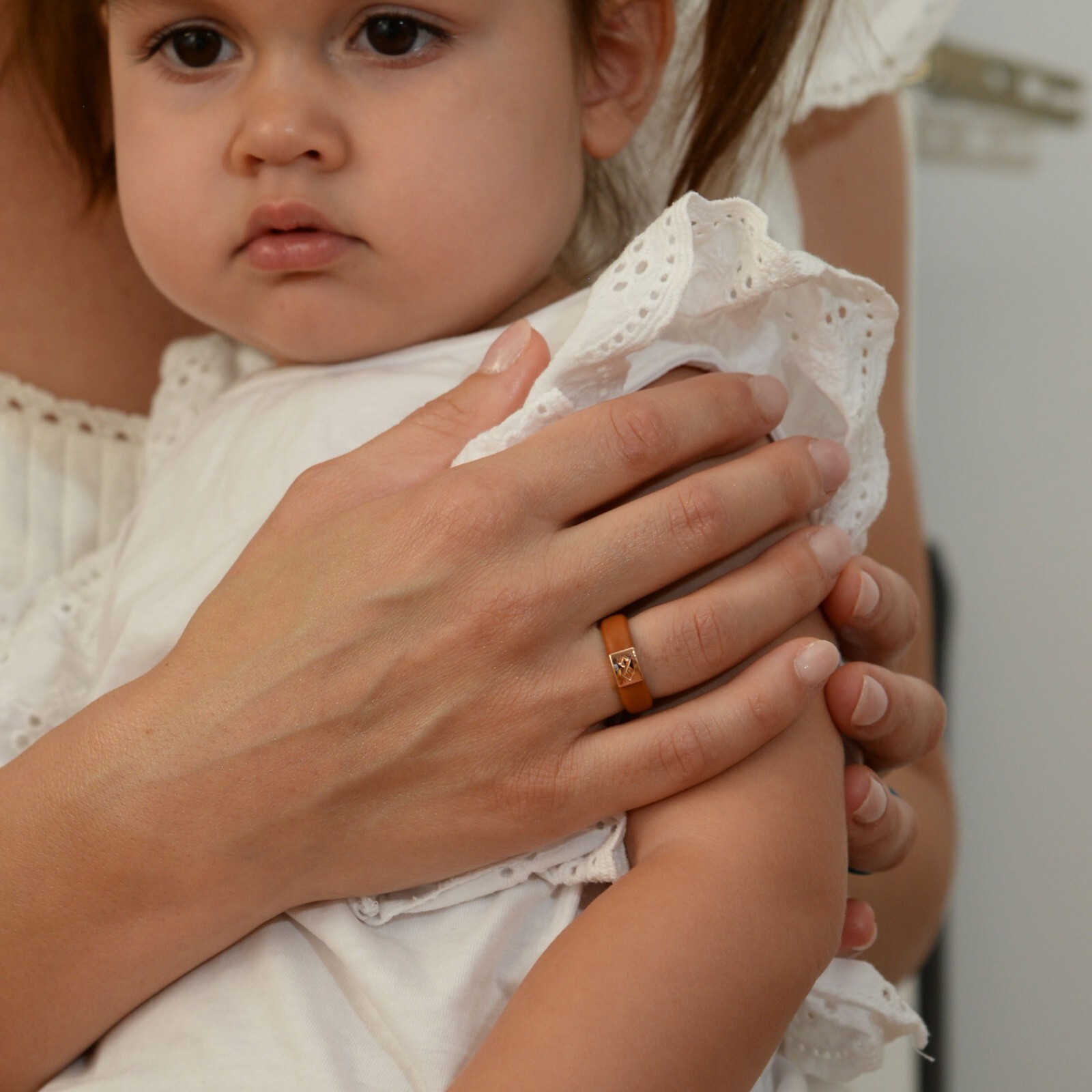 Rinfit Infinity&Metal Silicone Rings for Women. Soft & Comfortable Wedding Band