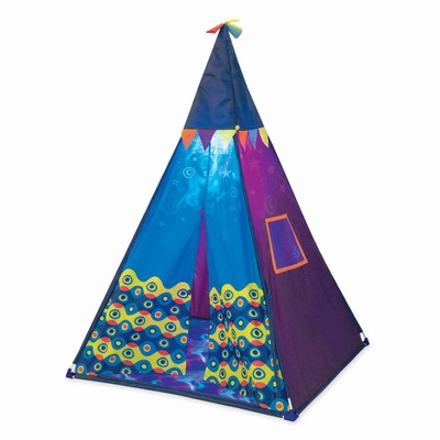 B. toys- Starry Sky Tent - Blue- Pretend Play- Play Tent   Blue Indoor & Outd...