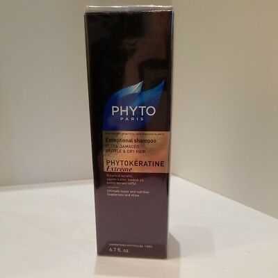 Phyto PHYTOKERATINE EXTREME Exceptional Shampoo 6.7 oz FREE SHIPPING
