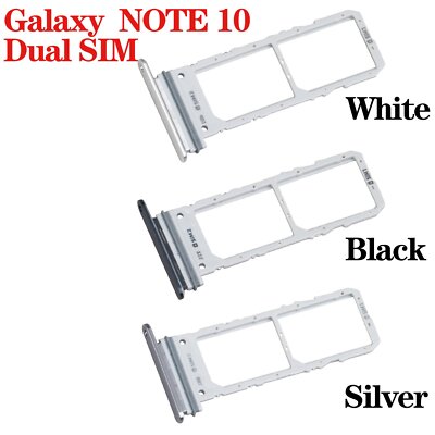 Dual Sim Card Holder Tray for Galaxy S10 S20 S22 S23 Plus Ultra Note 8 9 10 20