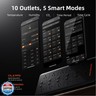Spider Farmer GGS AC10 Power Strip Kits, 10 AC Smart APP-Based Controls Outlets, 3 in 1 Soil Sensor, Temp Humid Light Sensor, for Indoor Grow Tent Plants Room