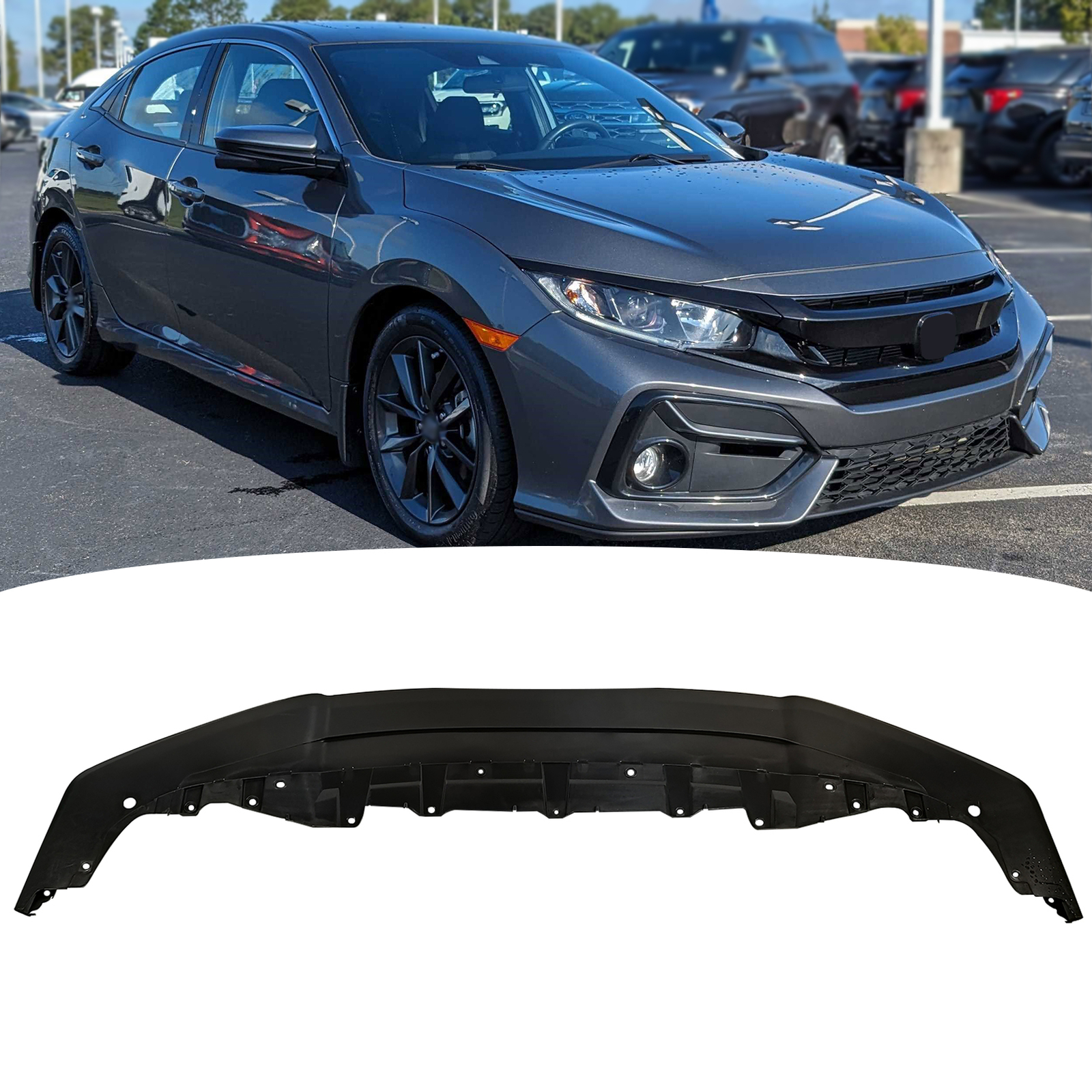 HO1036129 71102TGGA50 Bumper Face Bar Grilles Front for