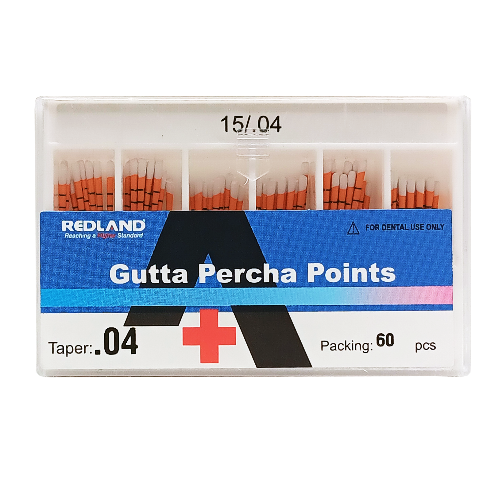 REDLAND MM Marked Endodontic Gutta Percha Point .02/.04/.06 Taper All Size 15-40