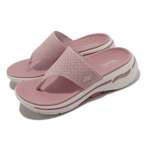 

Женские сандалии Skechers Go Walk Arch Fit-Weekender Mauve Rose Slip On 140221-MVE, Multi-coloured, Go Walk Arch Fit-weekender